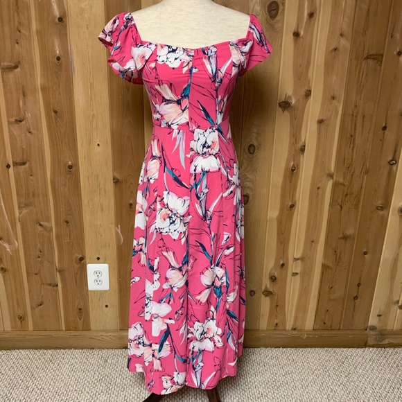 Leith Floral Detail Flower Print Dress *NWOT - Picture 6 of 6